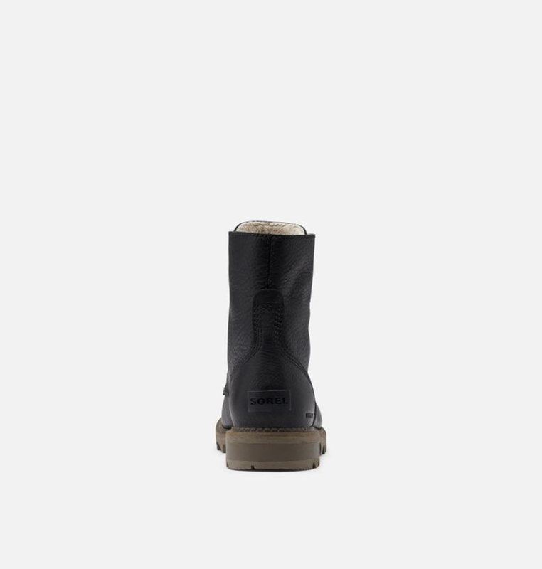 Mens Booties Black - Sorel Mad Brick™ Storm - 185-QUJRZG